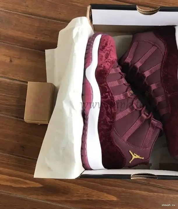 GS AUTHENTIC 11 JORDAN AIR VELVET “HEIRESS” 0528